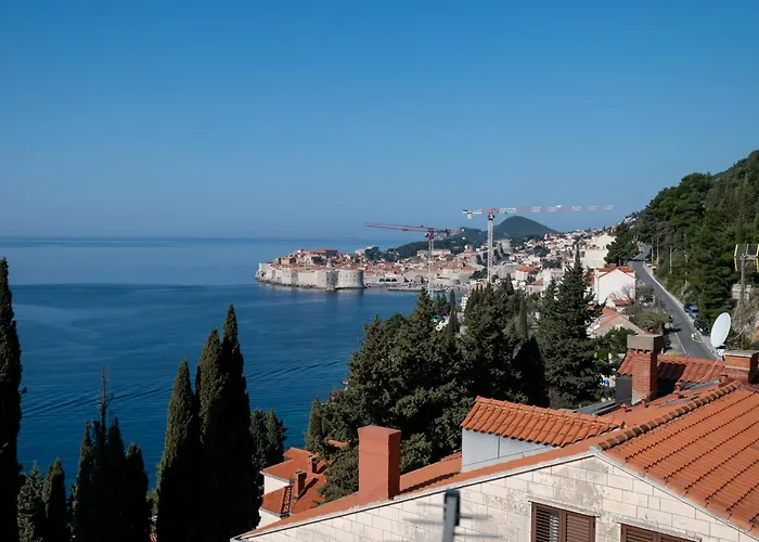 게스트하우스 Deluxe Sunset Room, View Of The Old Town 두브로브니크